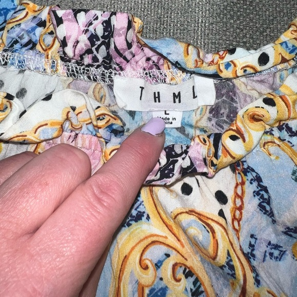 THML Multicolor Patterned Top - Picture 2 of 5